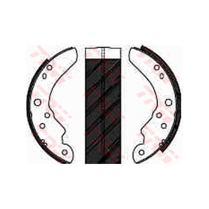 TRW Bremsbackensatz GS6142