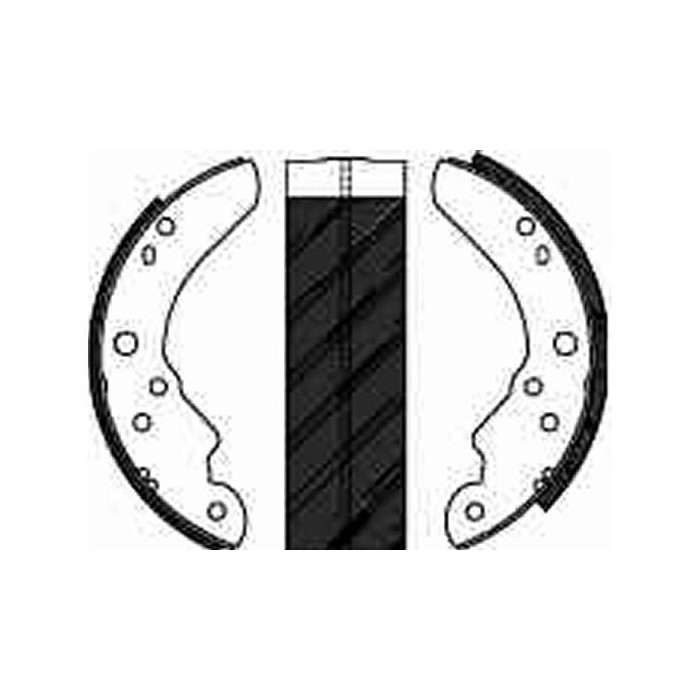 TRW Bremsbackensatz GS6142