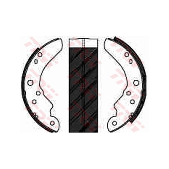 TRW Bremsbackensatz GS6142