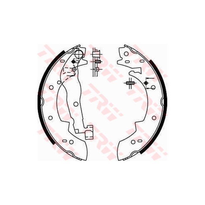 TRW Bremsbackensatz GS6190