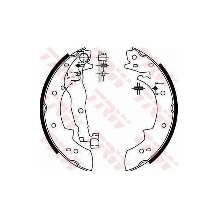 TRW Bremsbackensatz GS6190