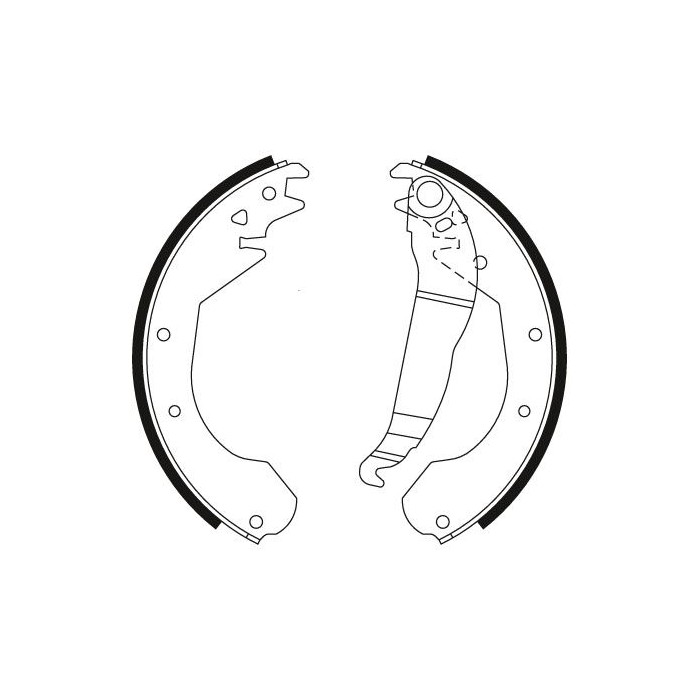 TRW Bremsbackensatz GS6211