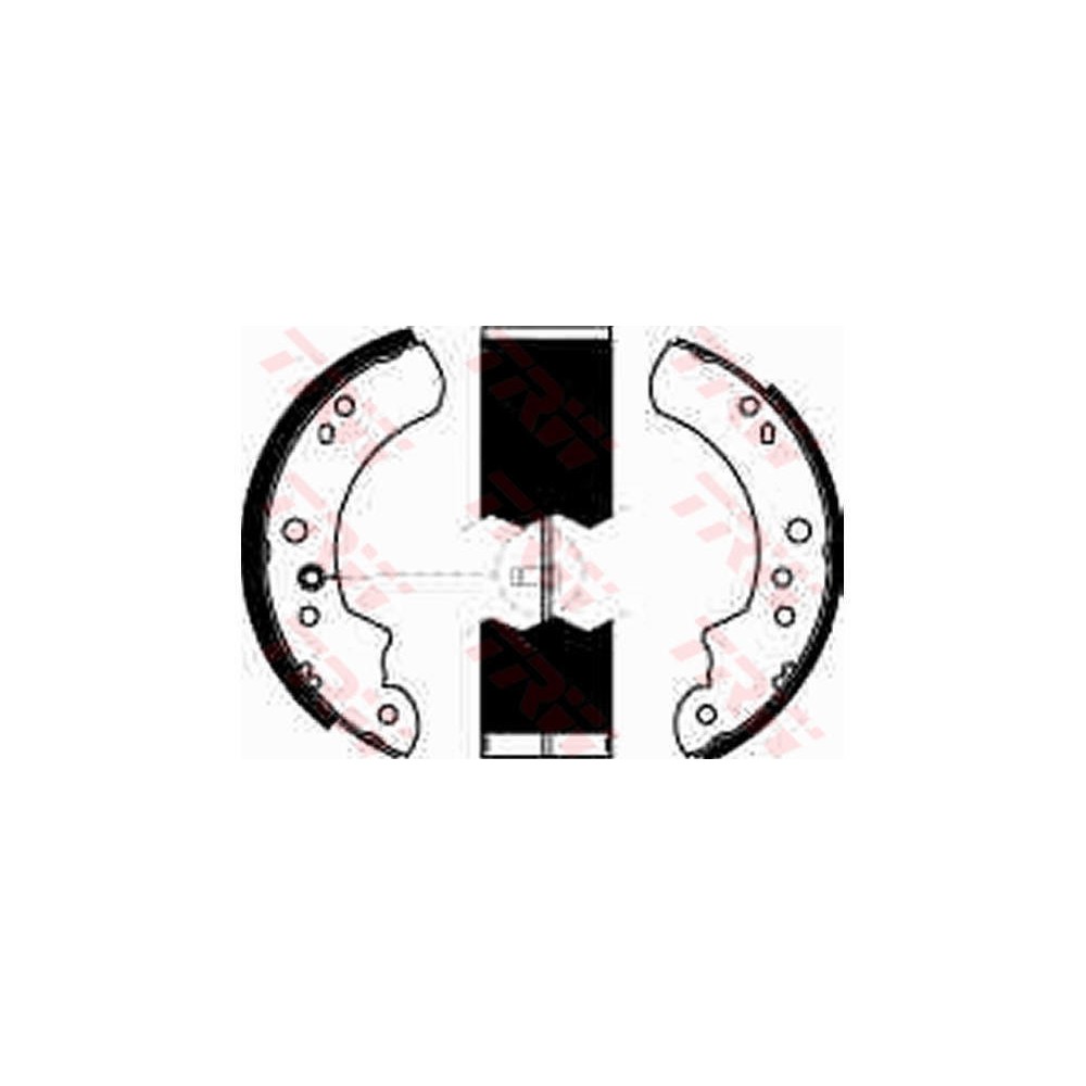 TRW Bremsbackensatz GS6222