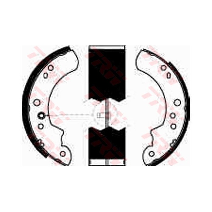 TRW Bremsbackensatz GS6222