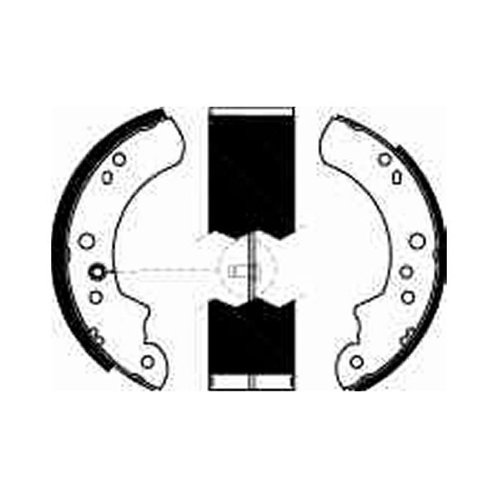 TRW Bremsbackensatz GS6222
