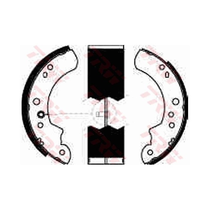TRW Bremsbackensatz GS6222