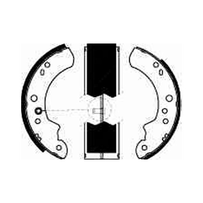 TRW Bremsbackensatz GS6223