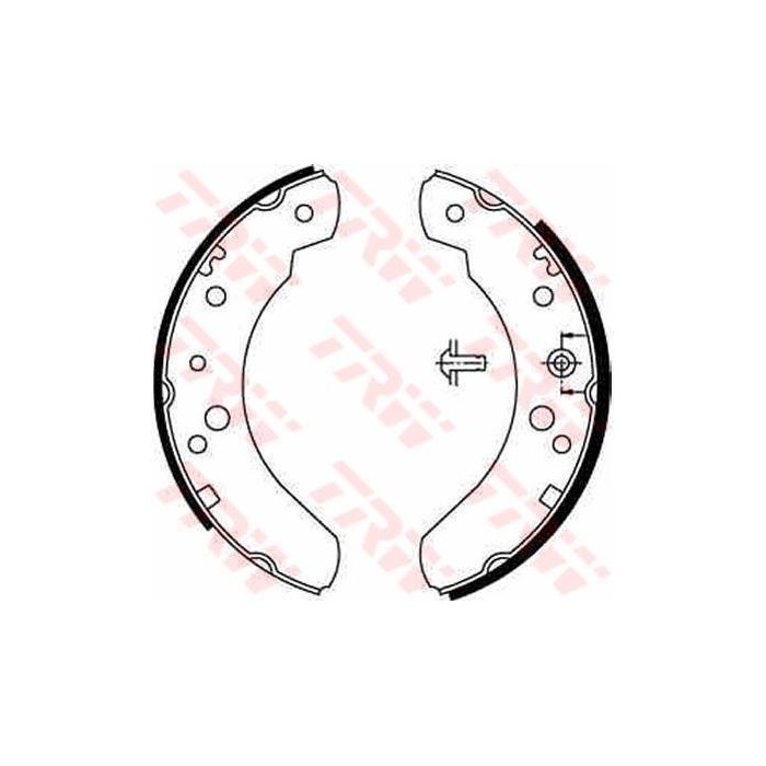 TRW Bremsbackensatz GS6224