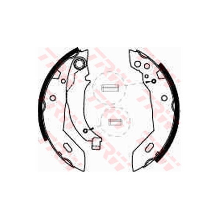 TRW Bremsbackensatz GS6228