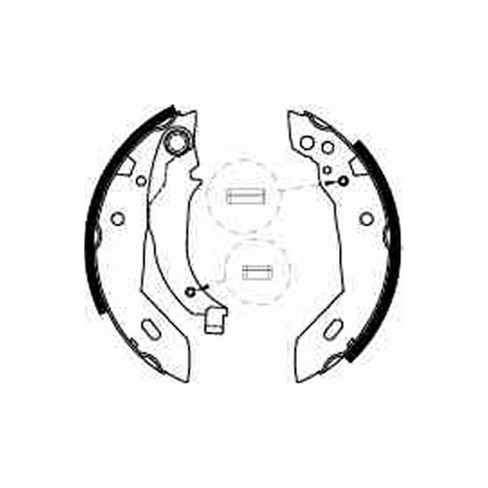 TRW Bremsbackensatz GS6228