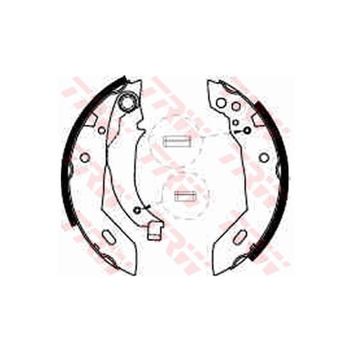 TRW Bremsbackensatz GS6228