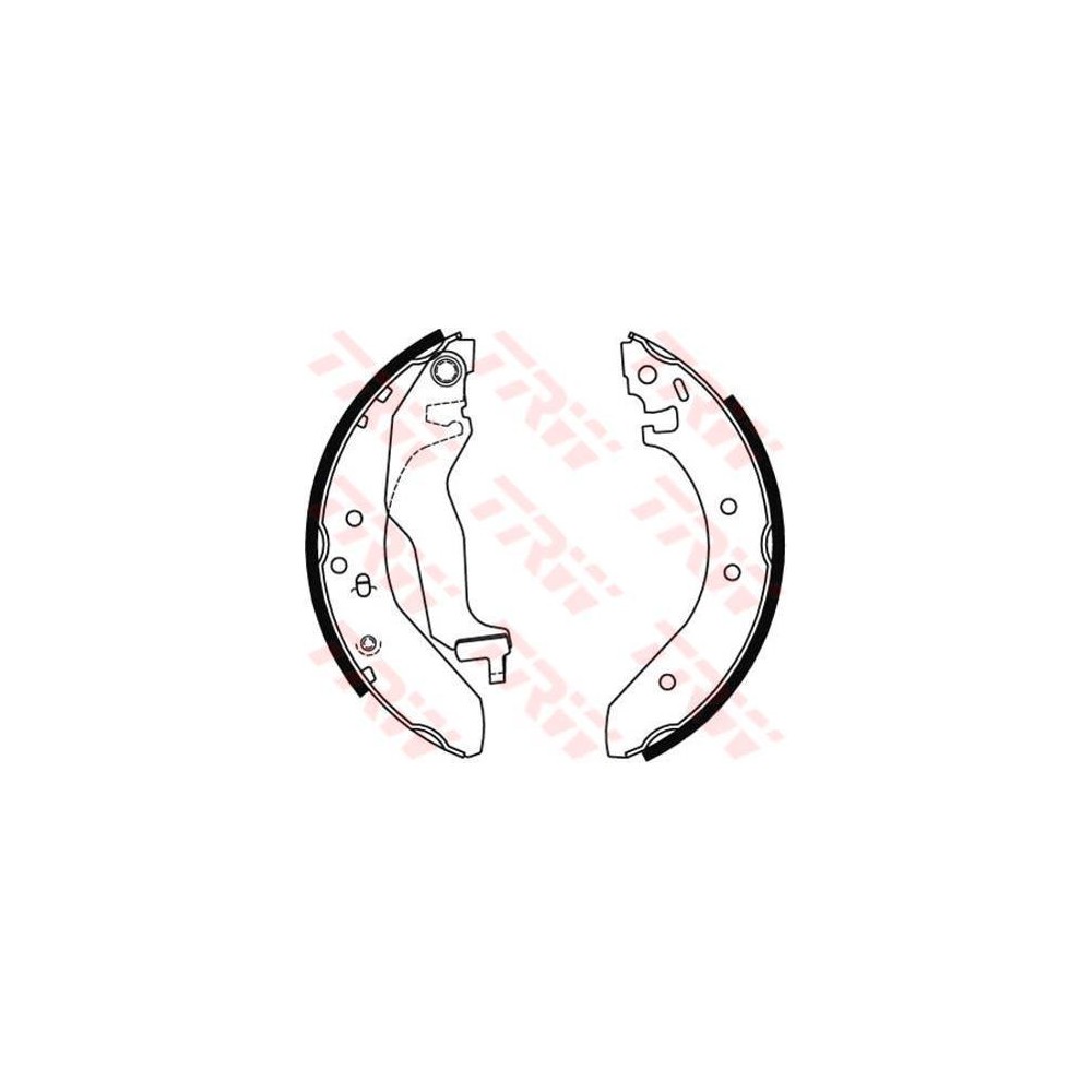 TRW Bremsbackensatz GS6246
