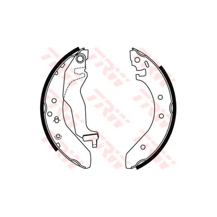 TRW Bremsbackensatz GS6246