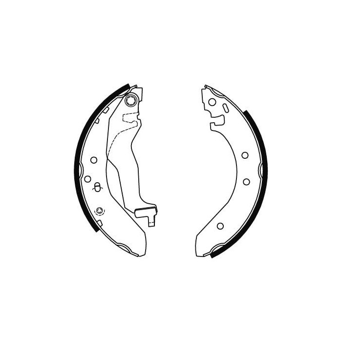 TRW Bremsbackensatz GS6246