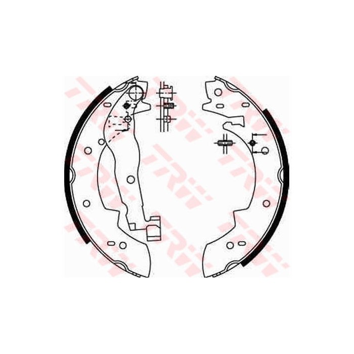 TRW Bremsbackensatz GS6251