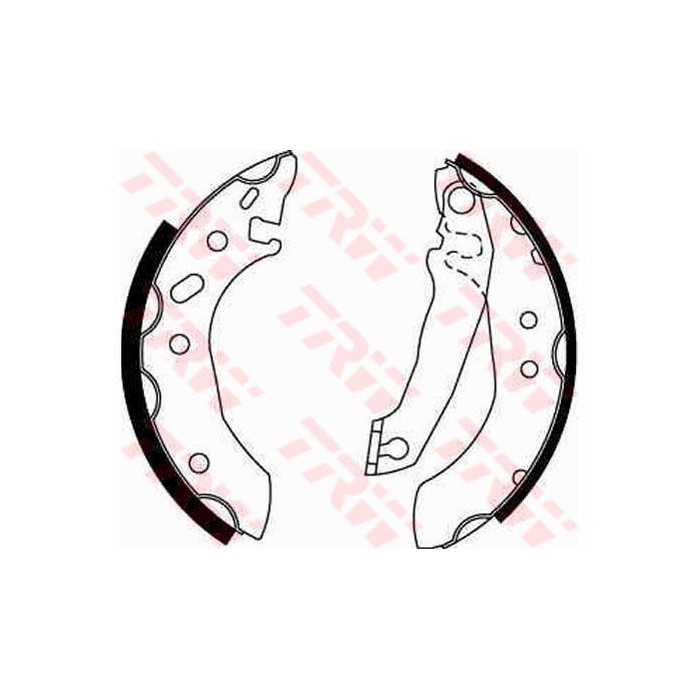 TRW Bremsbackensatz GS6253