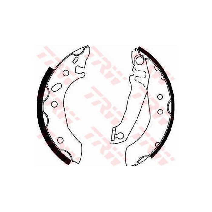 TRW Bremsbackensatz GS6253