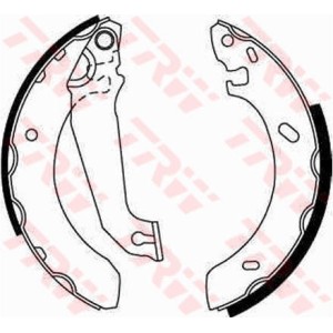 TRW Bremsbackensatz GS6254