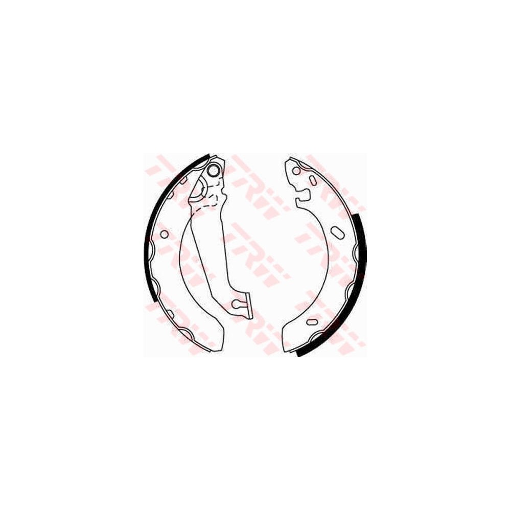 TRW Bremsbackensatz GS6254