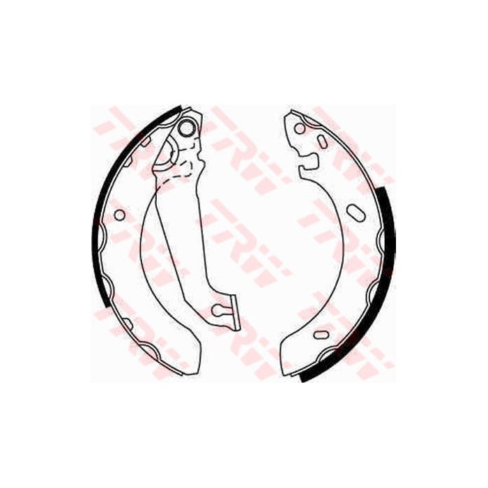 TRW Bremsbackensatz GS6254
