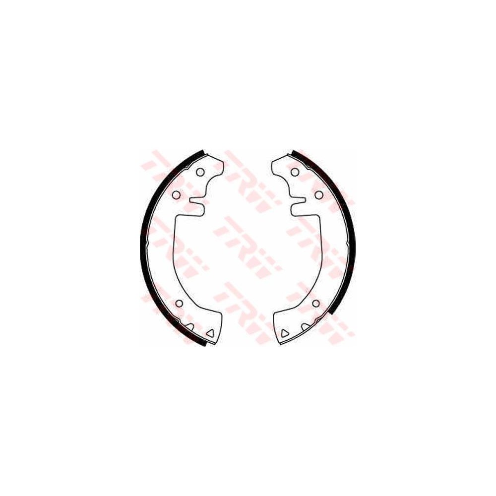 TRW Bremsbackensatz GS8018