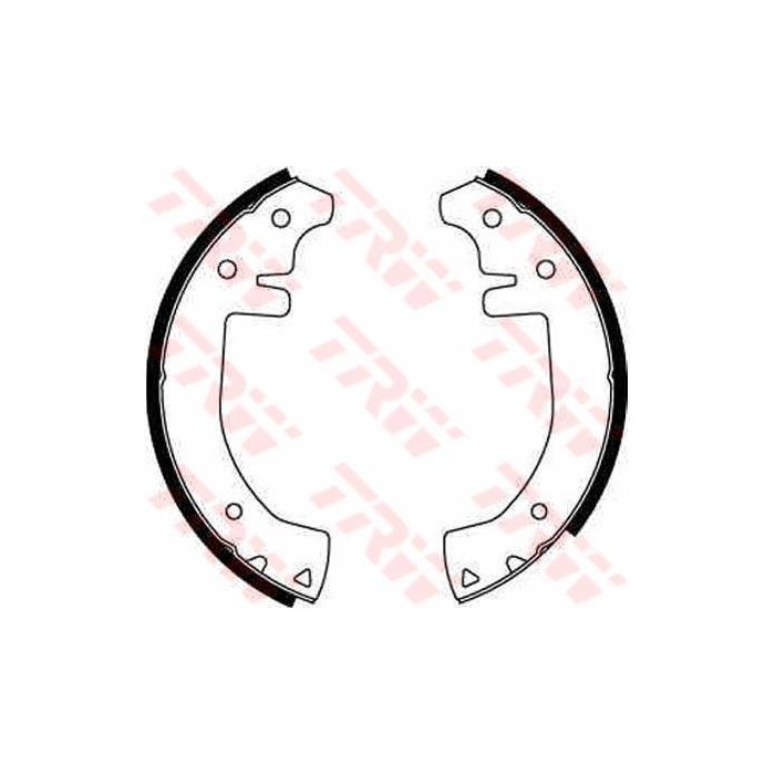 TRW Bremsbackensatz GS8018