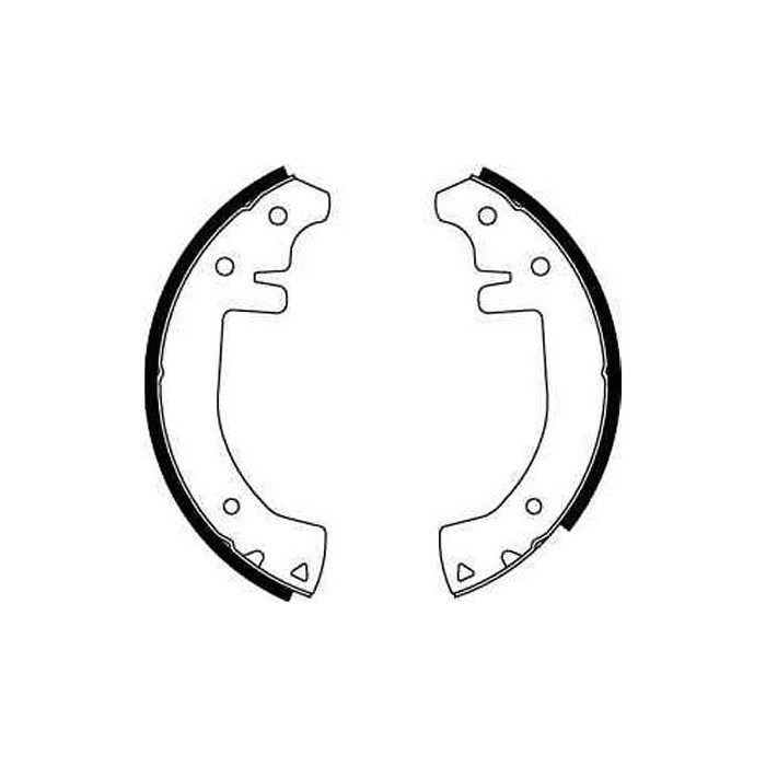 TRW Bremsbackensatz GS8018