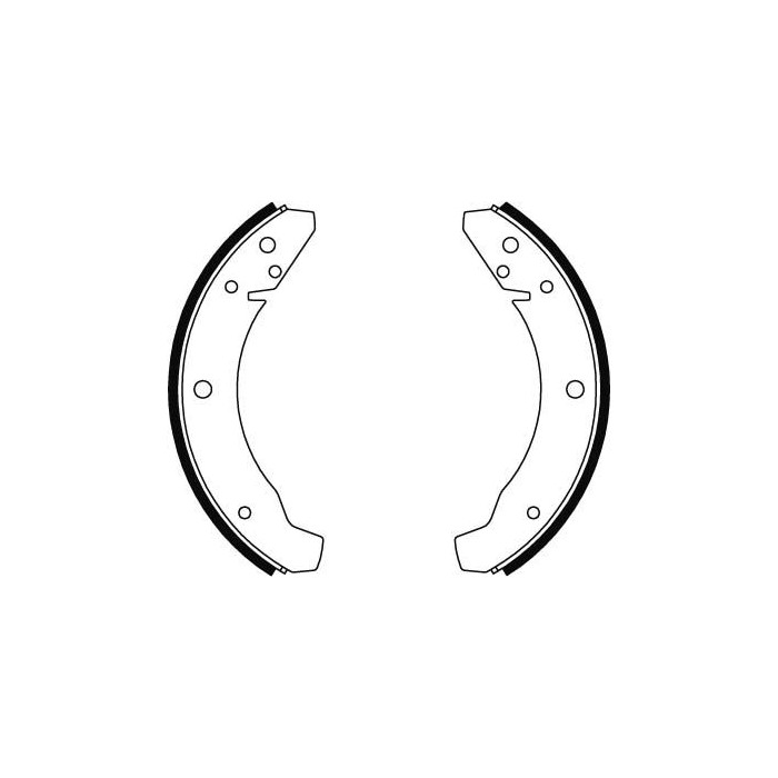 TRW Bremsbackensatz GS8025