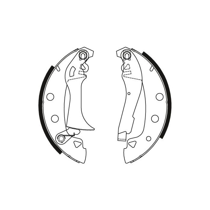 TRW Bremsbackensatz GS8037