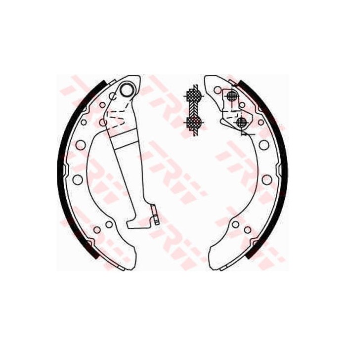 TRW Bremsbackensatz GS8092