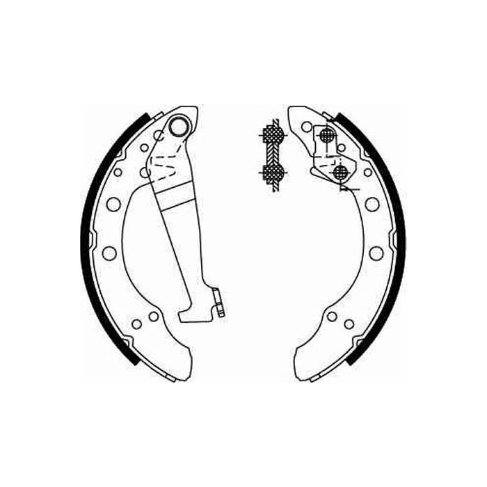 TRW Bremsbackensatz GS8092