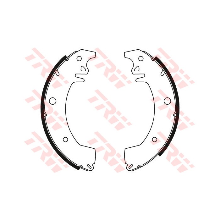 TRW Bremsbackensatz GS8154