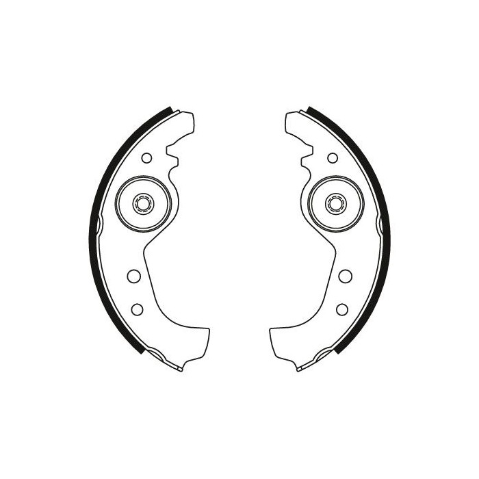 TRW Bremsbackensatz GS8160