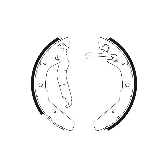 TRW Bremsbackensatz GS8173