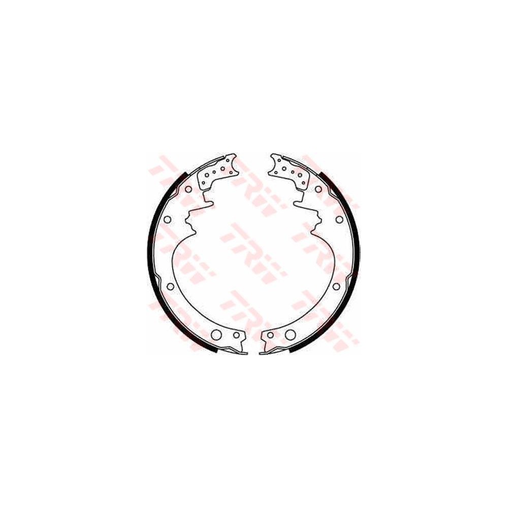 TRW Bremsbackensatz GS8183