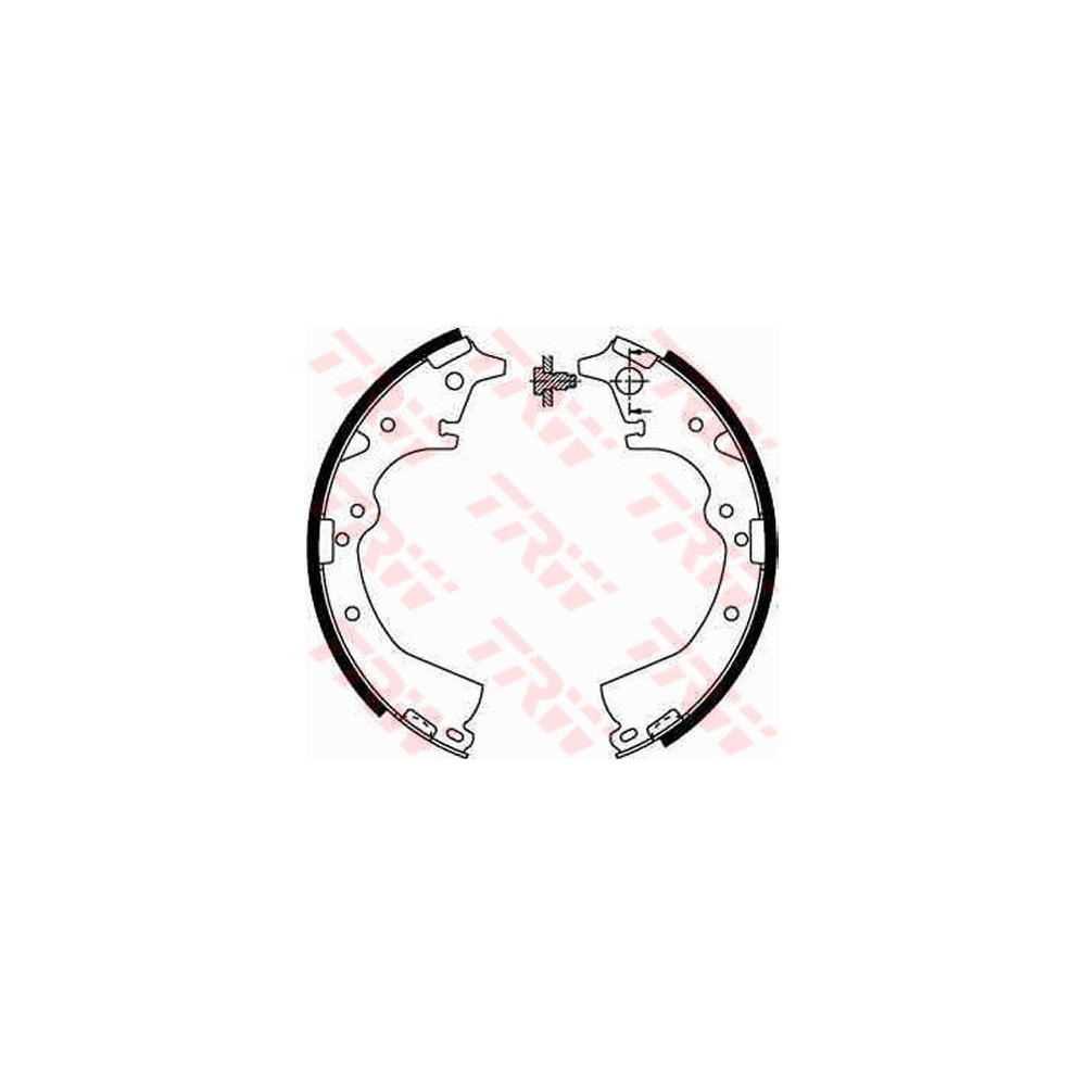TRW Bremsbackensatz GS8184