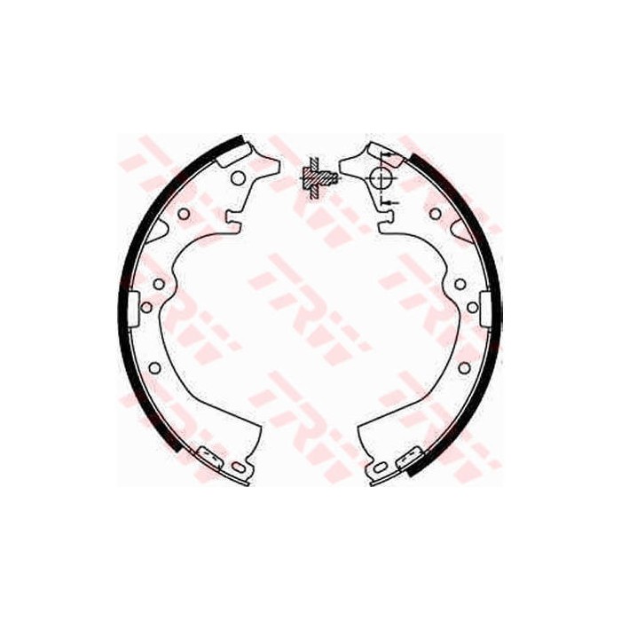 TRW Bremsbackensatz GS8184