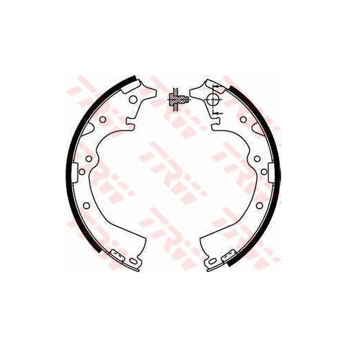 TRW Bremsbackensatz GS8184