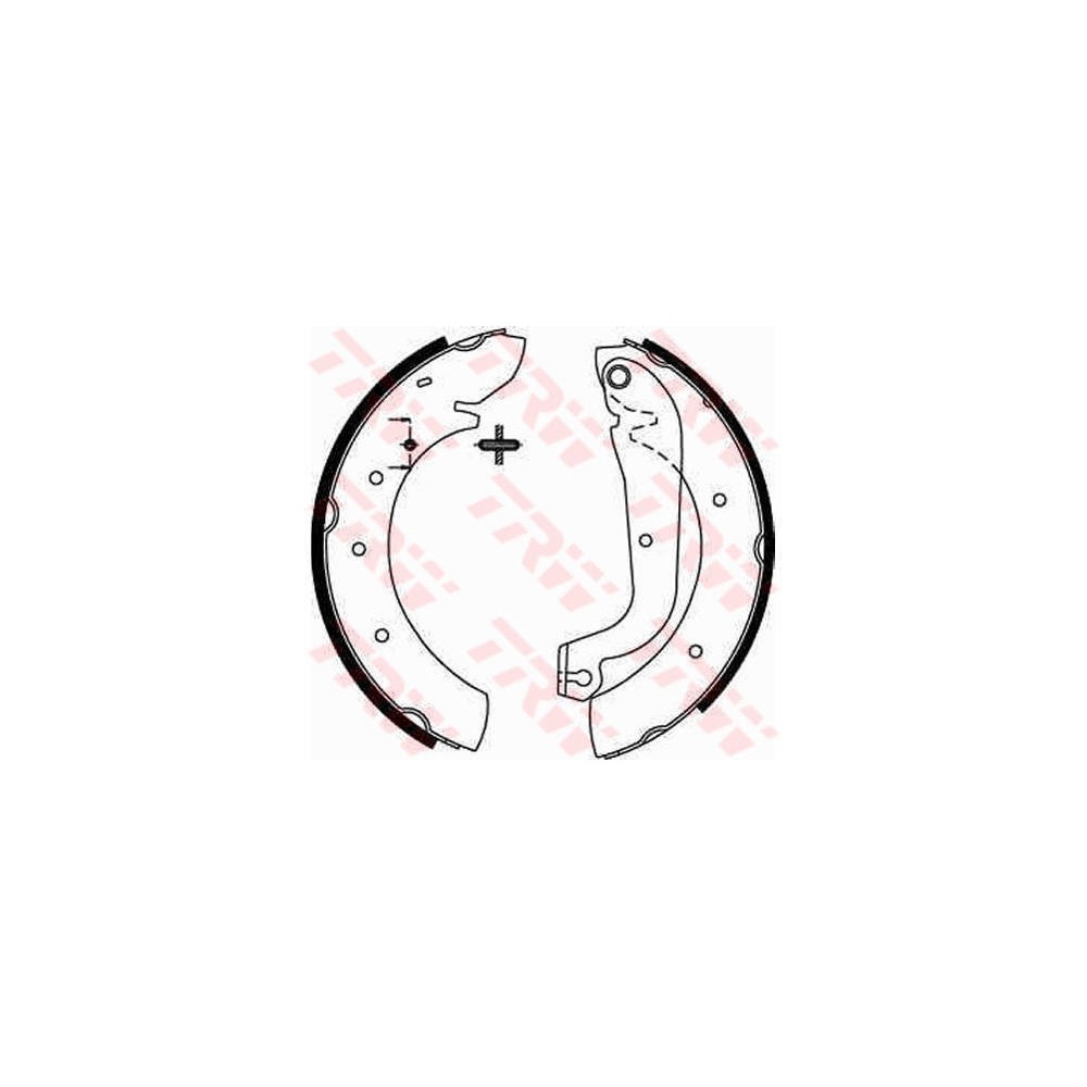 TRW Bremsbackensatz GS8207
