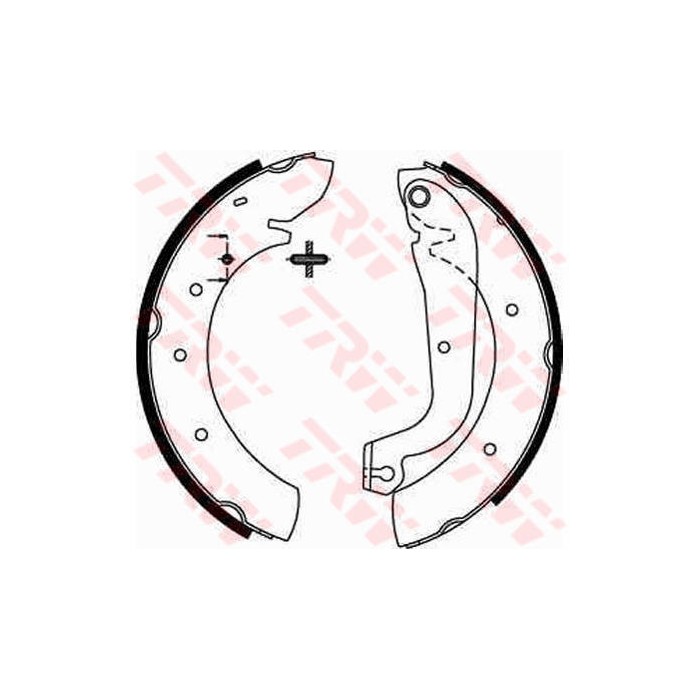 TRW Bremsbackensatz GS8207