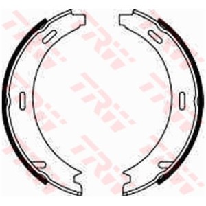 TRW Bremsbackensatz, Feststellbremse GS8208