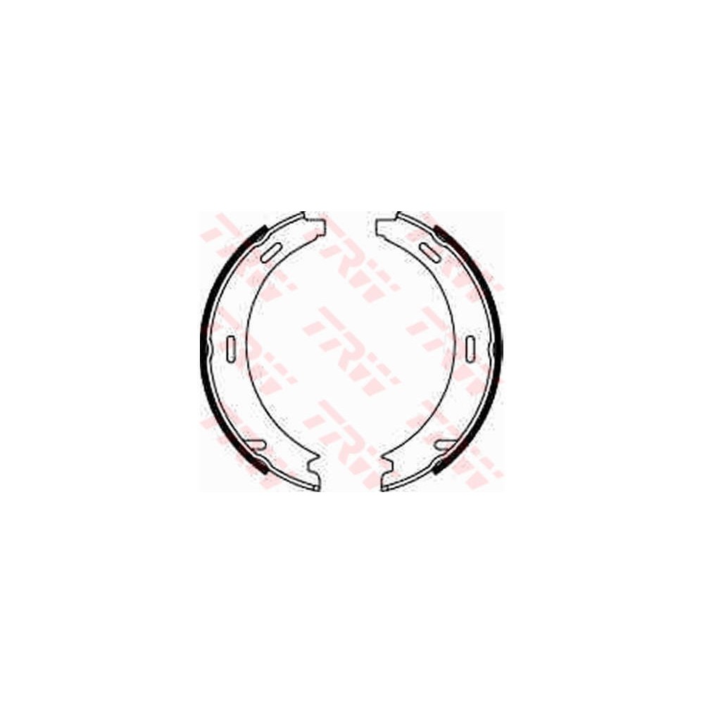 TRW Bremsbackensatz, Feststellbremse GS8208