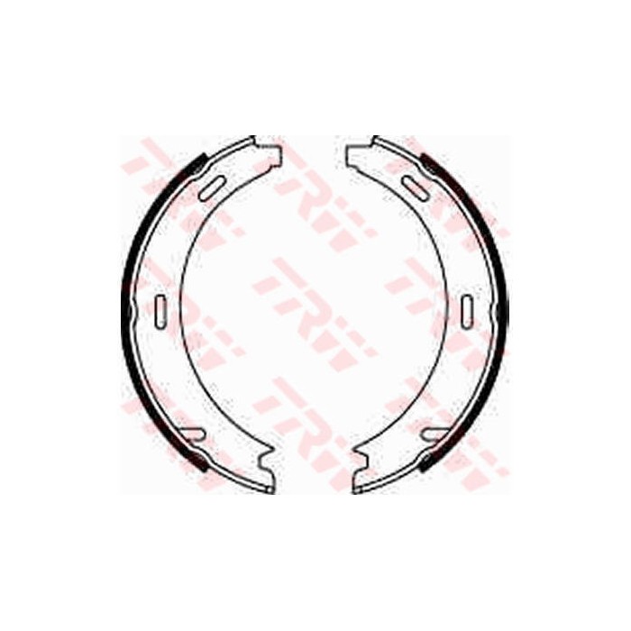 TRW Bremsbackensatz, Feststellbremse GS8208