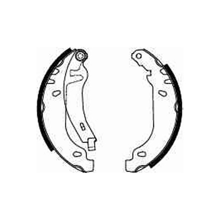 TRW Bremsbackensatz GS8211