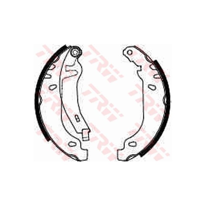 TRW Bremsbackensatz GS8211