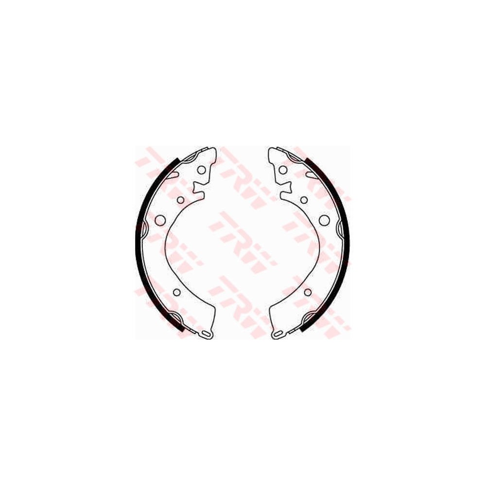 TRW Bremsbackensatz GS8215