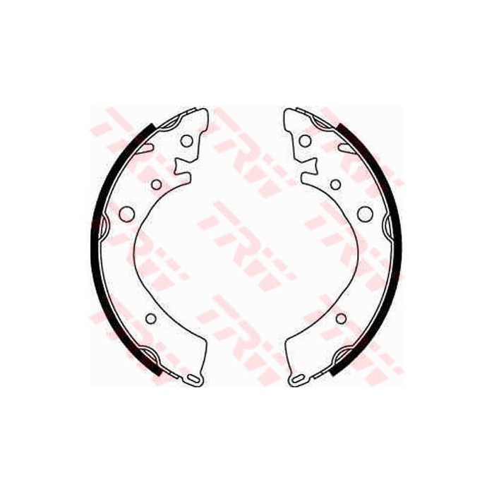 TRW Bremsbackensatz GS8215