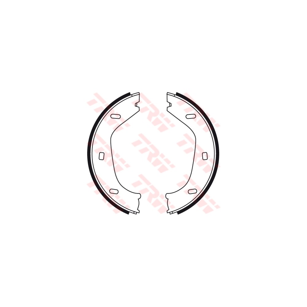 TRW Bremsbackensatz, Feststellbremse GS8219