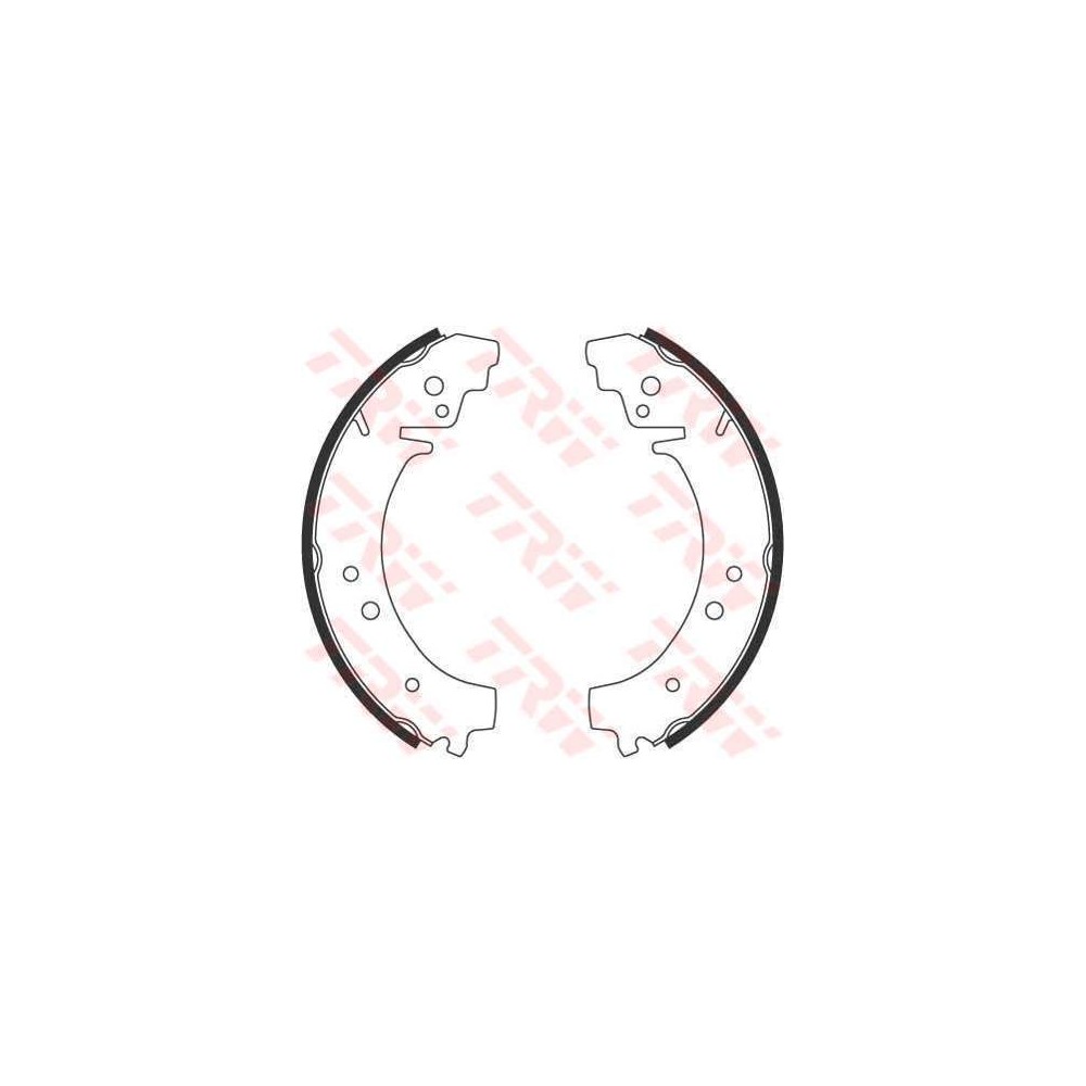 TRW Bremsbackensatz GS8222