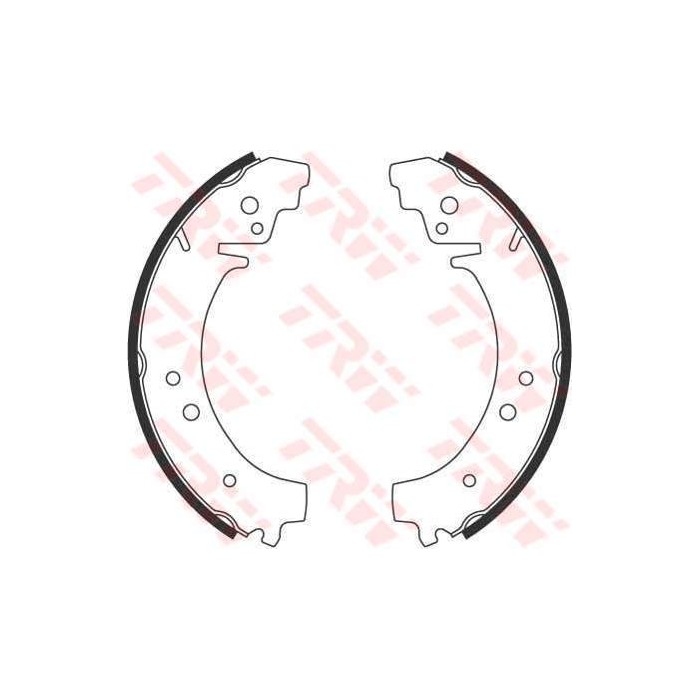 TRW Bremsbackensatz GS8222